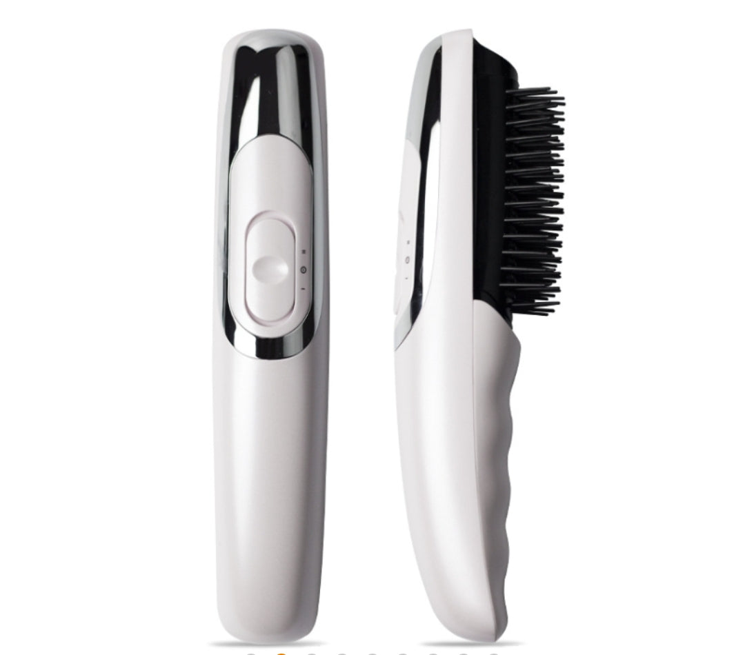 Electric Hair Scalp Massager Comb | Rechargeable Head Massager for Hair Growth & Relaxation