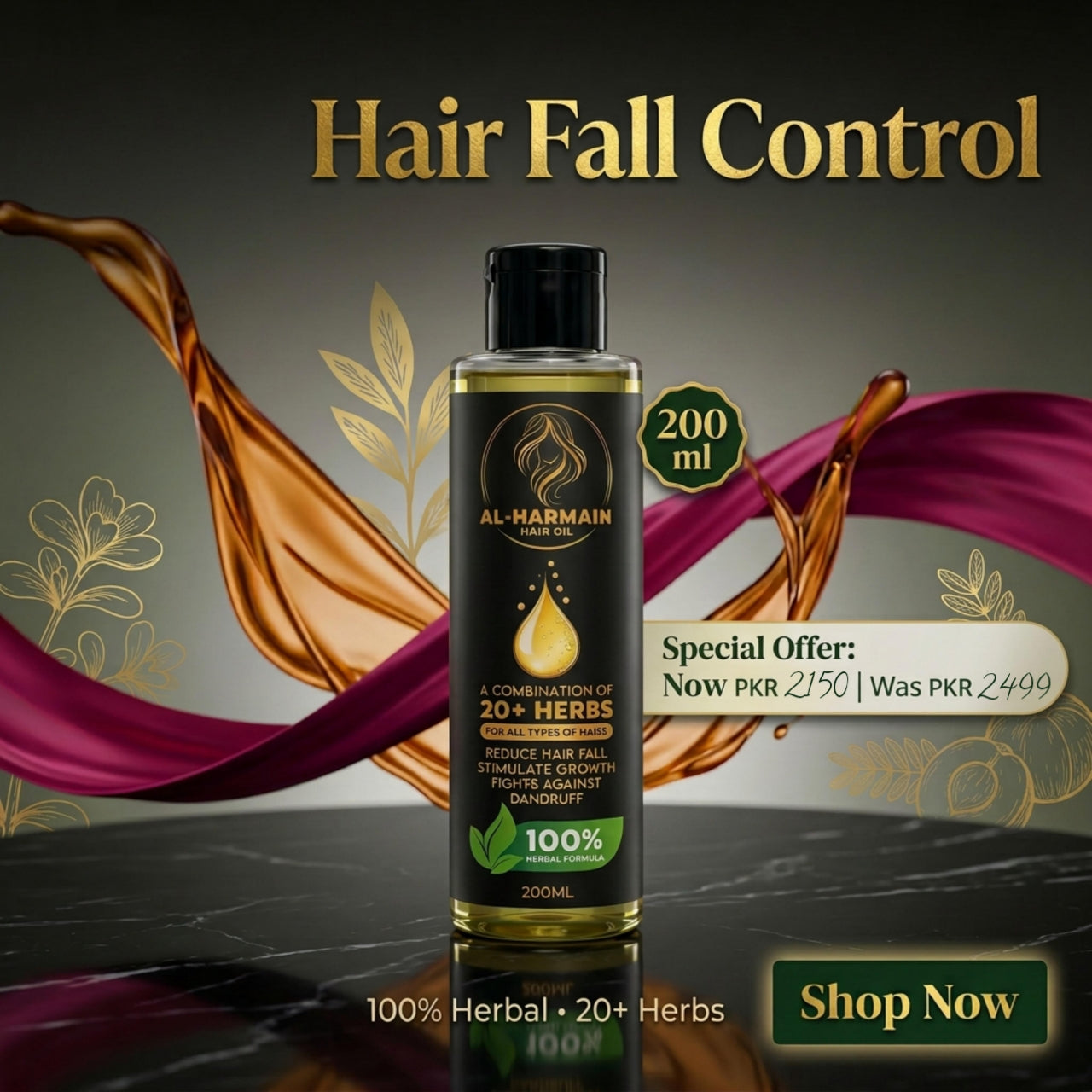 AL Harmain Hair Oil