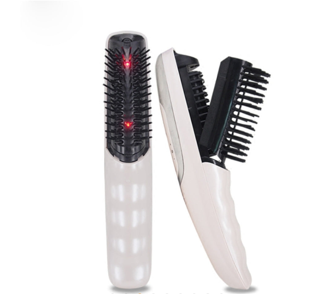 Electric Hair Scalp Massager Comb | Rechargeable Head Massager for Hair Growth & Relaxation