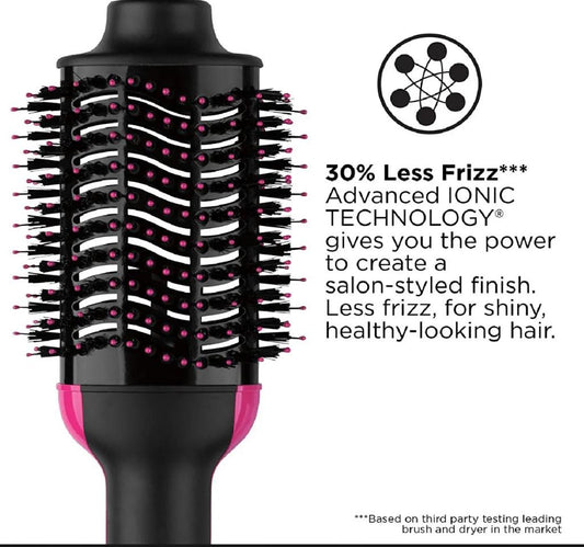 One Step Hair Dryer & Styler | 3-in-1 Hot Air Brush for Drying, Straightening & Curling
